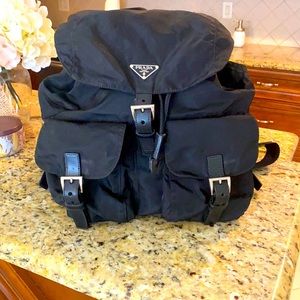 Prada nylon backpack
